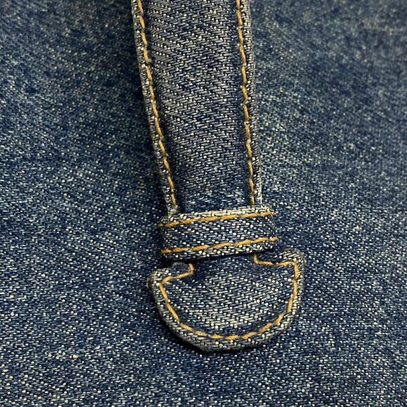 Auth CHANEL - Blue Denim Vanity Bag - Picture 9 of 16